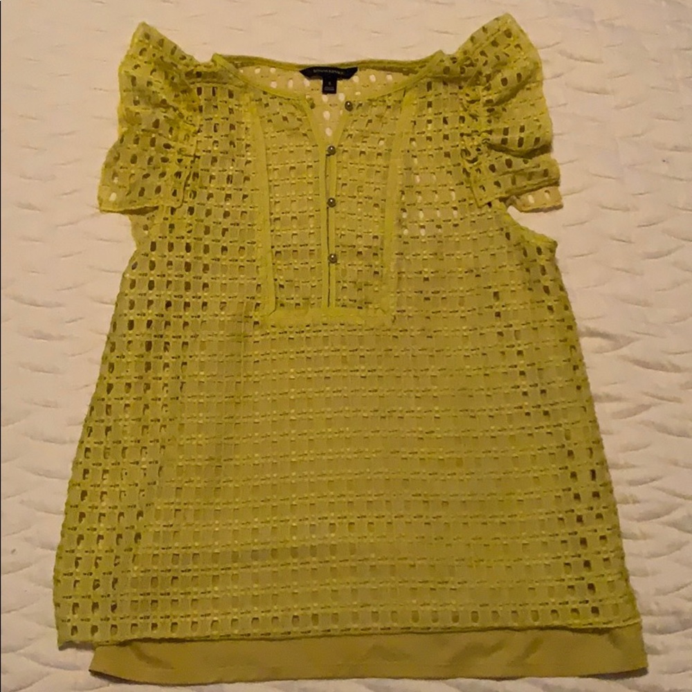 Banana Republic eyelet blouse